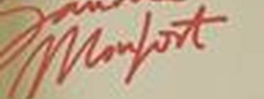 Firma de Sandra Monfort